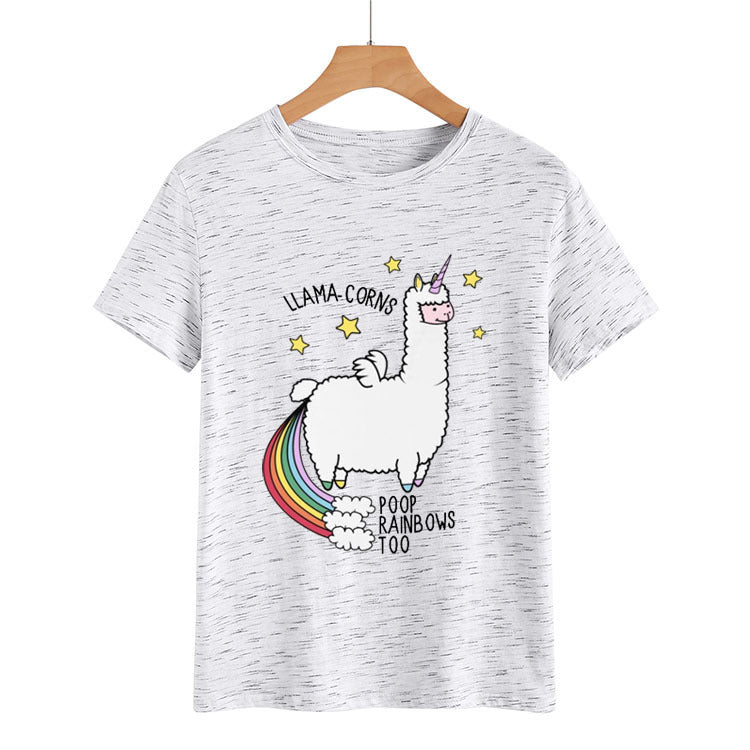 Moda casual da donna, manica corta