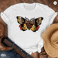 Loose Large Fashion Butterfly T Shirt Personality Trend Bottoming Shirt