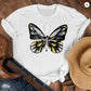 Loose Large Fashion Butterfly T Shirt Personality Trend Bottoming Shirt
