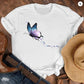 Loose Large Fashion Butterfly T Shirt Personality Trend Bottoming Shirt