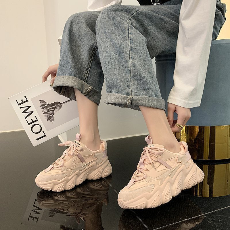 Scarpe da corsa sportive casual per studenti coreani, nuove di zecca, primavera