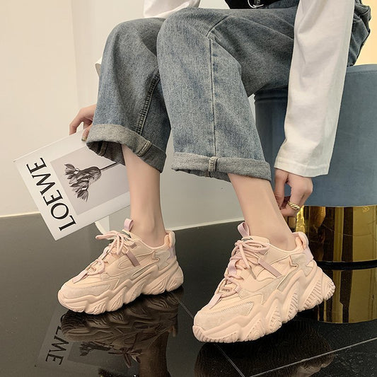 Scarpe da corsa sportive casual per studenti coreani, nuove di zecca, primavera