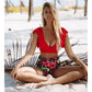 Bikini Costume da bagno Donna Brasiliano Push Up Costume da bagno Sexy Perizoma
