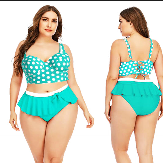 Damen Bikini Set Zweiteiliger Badeanzug Badeanzug Strandkleid