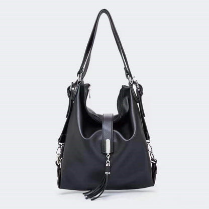 Borsa morbida da donna, alla moda, alla moda, semplice e casual.