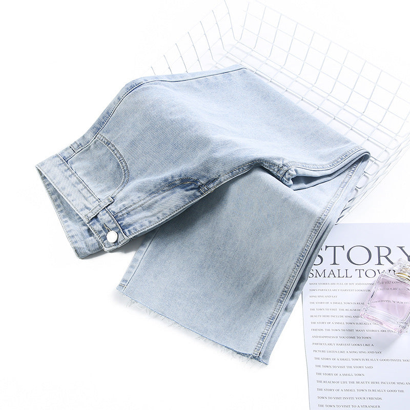 Pantaloni a gamba dritta, larghi, corti, piccoli, sottili, alti e sottili