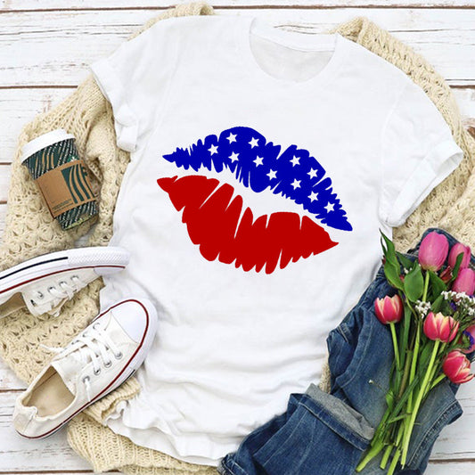 Cartoon Men And Women Same Style Loose T-Shirt Street Top