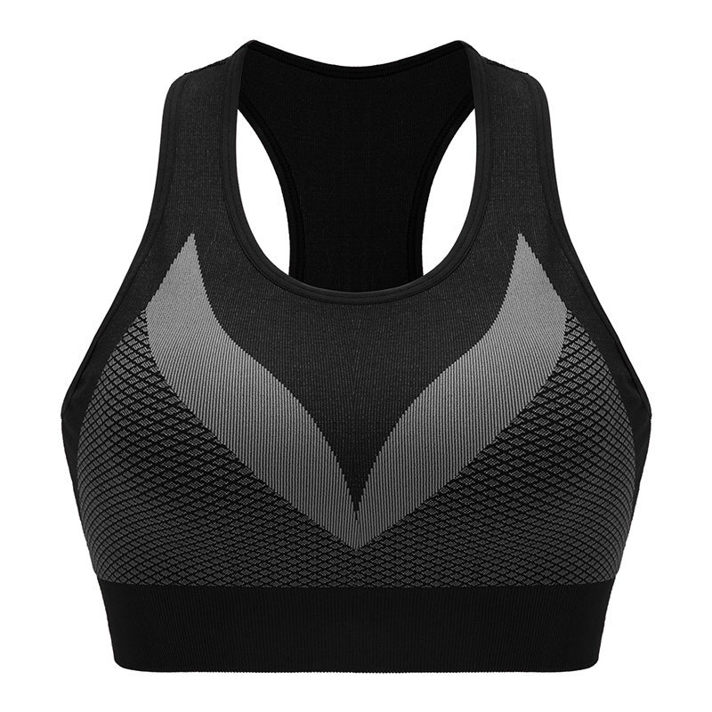 Intimo sportivo da donna antiurto, reggiseno yoga ad alta intensità