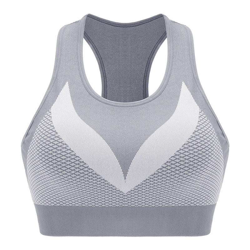 Intimo sportivo da donna antiurto, reggiseno yoga ad alta intensità