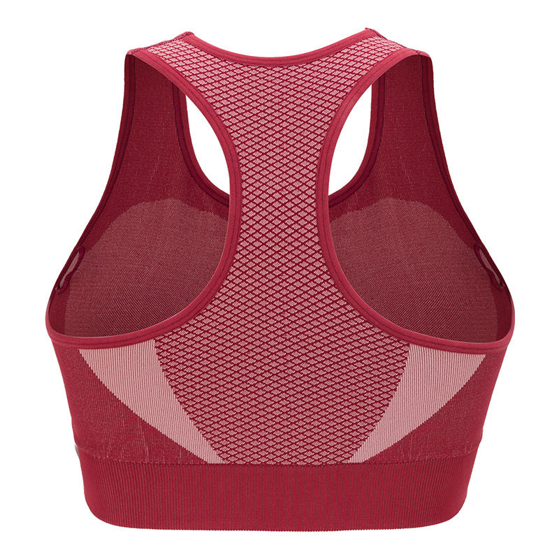 Intimo sportivo da donna antiurto, reggiseno yoga ad alta intensità
