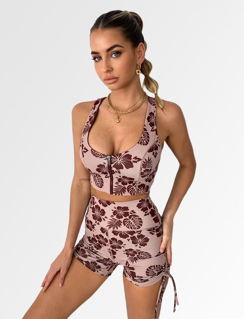 Abiti estivi casual con canottiere e pantaloncini da donna