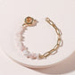 Qingdao Daiwei Schmuck Rohstein Kristall Amethyst Stein Kette Armband