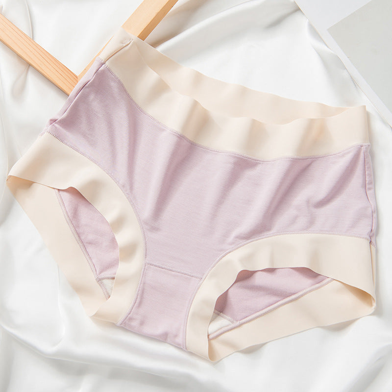 Nuovo intimo da donna senza cuciture elastico alto in modale giapponese