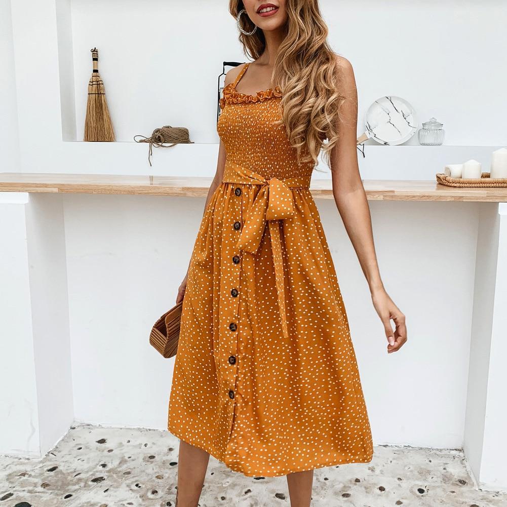 Kleid mit Punkten
