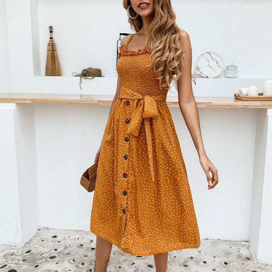 Kleid mit Punkten