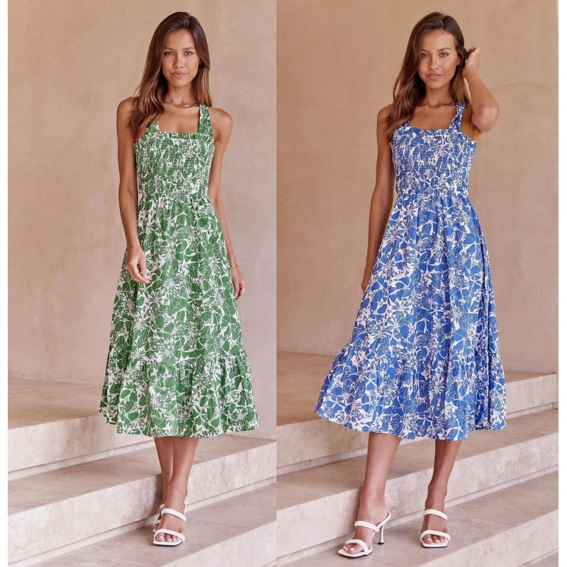 Kleid mit Schlankheitseffekt und Sling-Taille für Damen