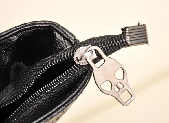 Borse a tracolla impermeabili grandi e capienti con stampa a teschio da donna