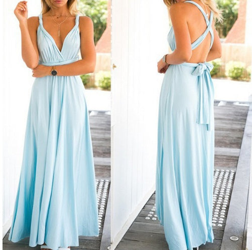 Women's Sexy Long Party Dress Club Floor-Length
