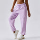 Taillenweite Sporthose für Damen im Freien