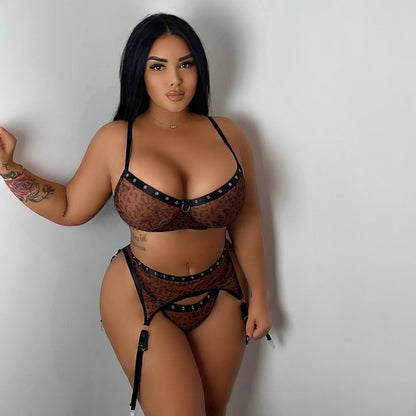Reggiseno in pizzo trasparente per donna