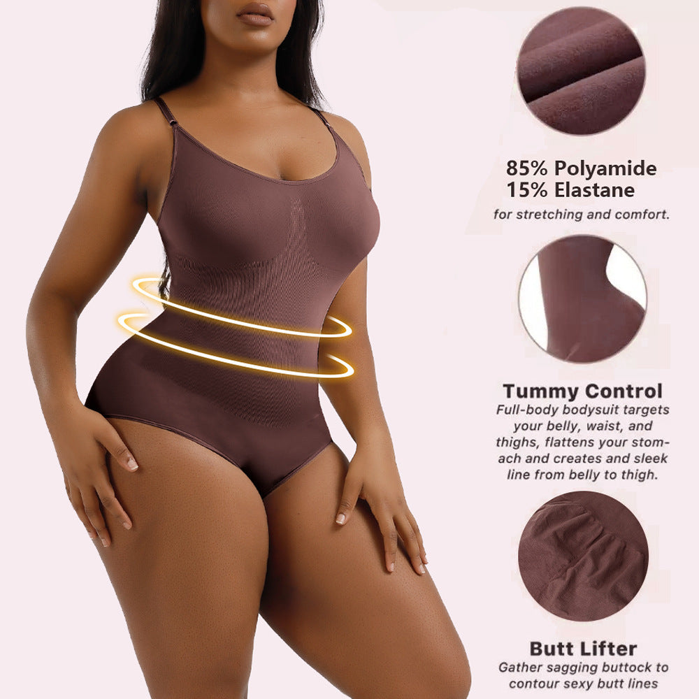 Shapewear dimagrante senza cuciture per donna, allenatore della vita, intimo modellante per il corpo