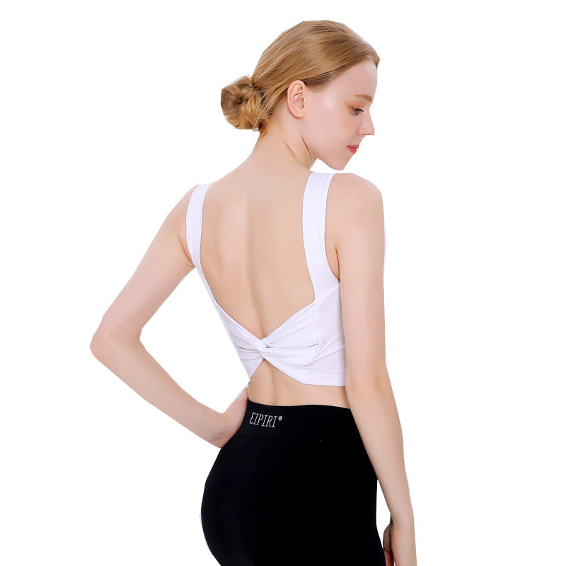 Beauty Back Quick-drying Spaghetti Straps Exercise Vest