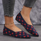 Flache Freizeitschuhe Leichte Strick-Damenschuhe