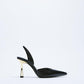 Neue spitze High Heels in Nude für Damen