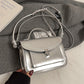 Lässige kleine quadratische Umhängetasche Retro tragbare Messenger Handtaschen für Frauen
