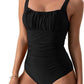 Bikini estivo sexy con scollo quadrato