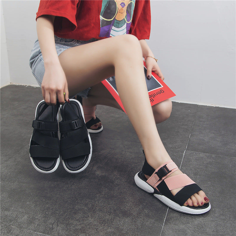 Sandal Female Summer New non-slip all-match flat heel flat flat students sports leisure