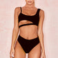 Solid color ladies swimwear