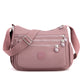 Nylon Cloth Multilayer One Shoulder Bag Lightweight Simple Casual Messenger Bag
