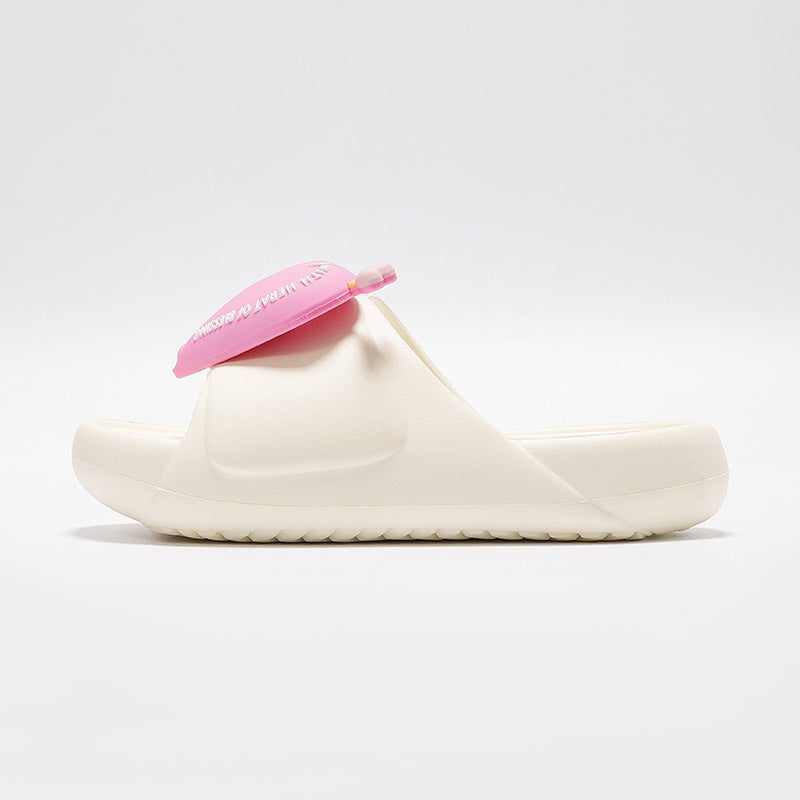 Three-dimensional Love Letter Women's Sandals