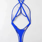 Damen Einteiliger Badeanzug Bikini