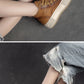 High-top Casual Sneakers First Layer Cowhide Toe Box Women's Shoes Vintage