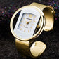 Women Watches New Luxury Brand Bracelet Watch Gold Silver Dial Lady Dress Quartz Clock Hot Bayan Kol Saati