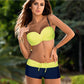 European and American sexy bikini split two piece set