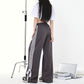 Pantaloni casual alla moda a gamba larga per le donne