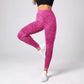 Pantaloni sportivi da yoga, fitness e moda, abbigliamento da donna