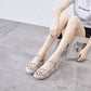 Strass Strap Toe Sandalen Frauen Sommer Neue Stil Koreanische Version