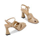 Damen Sandalen mit wasserdichter Plattform und klobigem Absatz