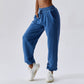 Taillenweite Sporthose für Damen im Freien