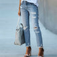 Zerrissene Jeanshose für Damen in Übergröße