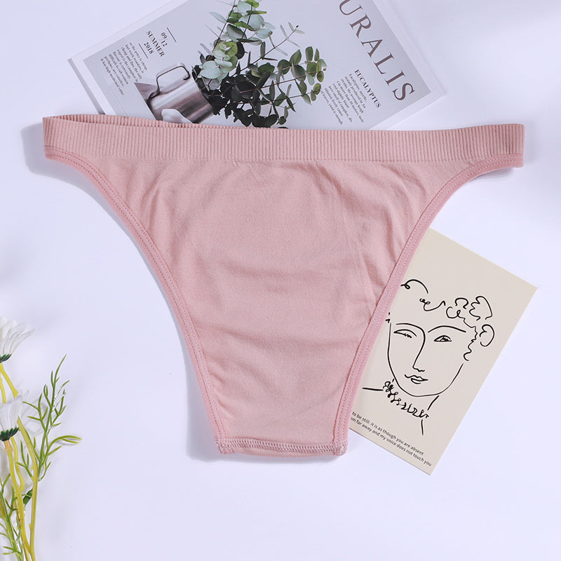 Mutandine da donna Slip senza cuciture Biancheria intima femminile a vita bassa Unde