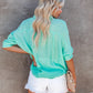 Camicia a maniche lunghe casual alla moda sottile per le donne