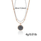Lxalry 18K Gold-Plated Mood Responsive Necklace