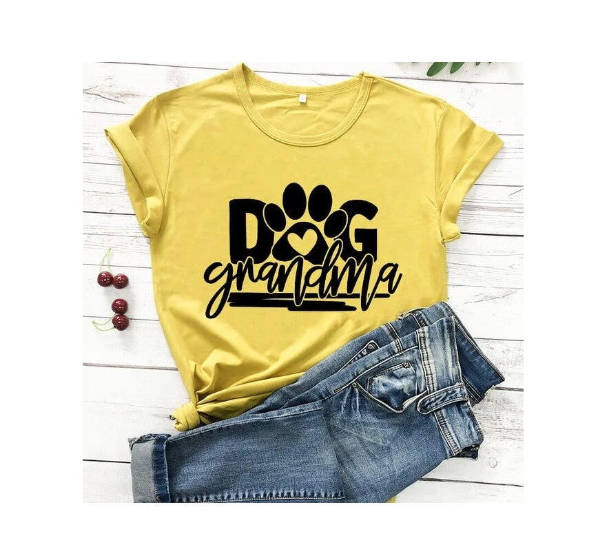 Manica corta con stampa a lettere