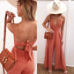 Jumpsuit mit Schnürung