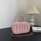 Chain Box Bag Women's Fashion Simple Portable Shoulder Messenger Bag